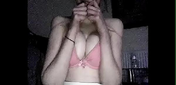  Tease and reveals nice tits webcam